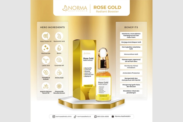 ROSE GOLD RADIANT BOOSTER SERUM